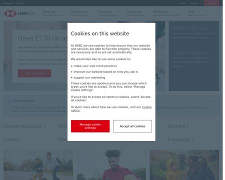 website thubmnail of HSBC UK