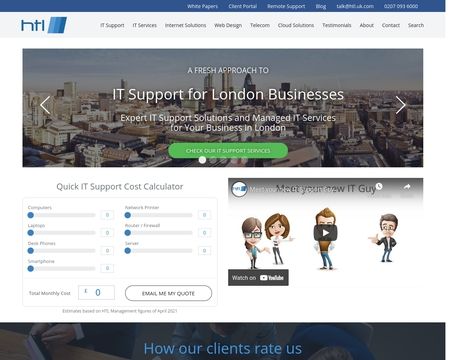 website thubmnail of HTL.London