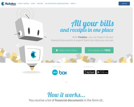 website thubmnail of HubDoc