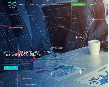 website thubmnail of Hubtrader