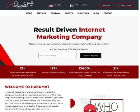 website thubmnail of Hukumat