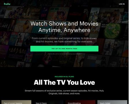 website thubmnail of HuluPlus