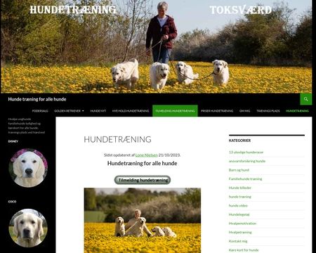 website thubmnail of Hundesnor.dk
