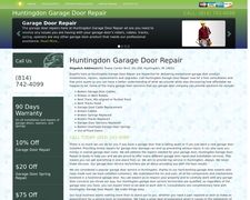 Thumbnail of Huntingdongaragedoorrepair.com