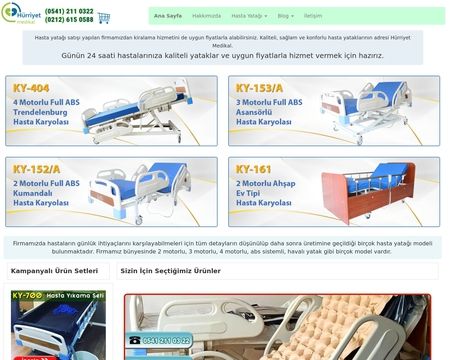 website thubmnail of Hurriyetmedikal