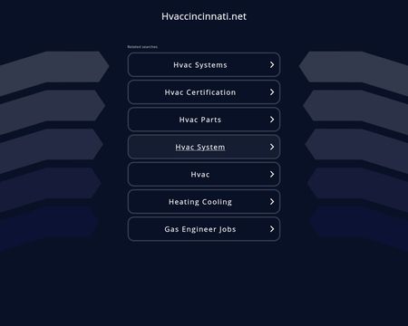 website thubmnail of Hvaccincinnati.net