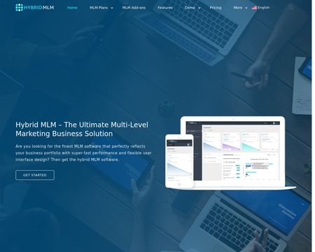 website thubmnail of Hybrid MLM Software