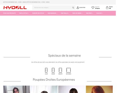 website thubmnail of Hydoll.fr