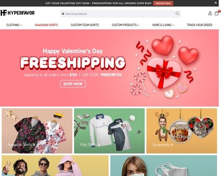 website thubmnail of Hyperfavor