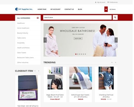 website thubmnail of Hysupplies.net