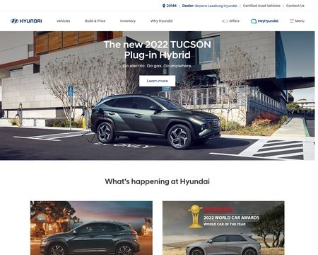 website thubmnail of Hyundai