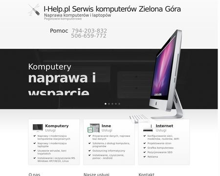 website thubmnail of I-help.pl
