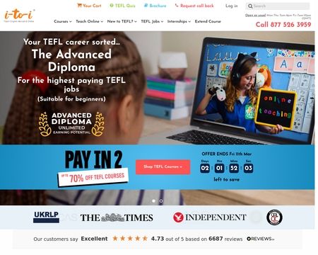website thubmnail of i-to-i