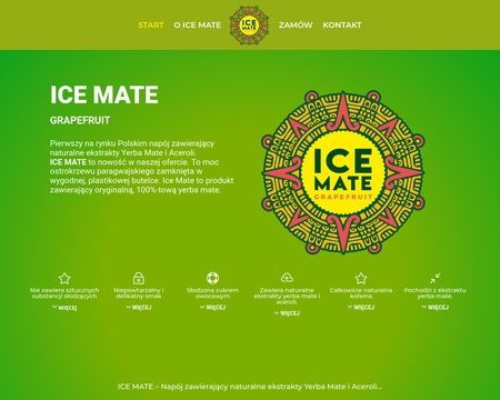 website thubmnail of Icemate.pl