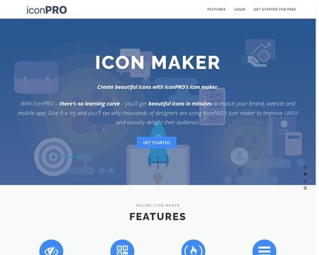 website thubmnail of Iconpro.io