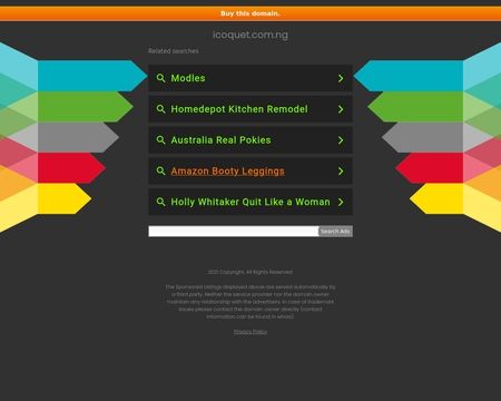 website thubmnail of Icoquet.com.ng