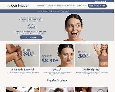 website thubmnail of Ideal Image