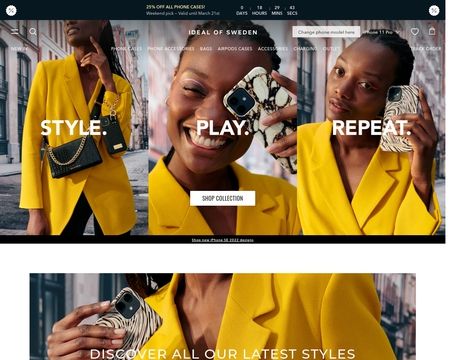 website thubmnail of iDeal of Sweden