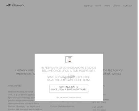 website thubmnail of IdeaWork