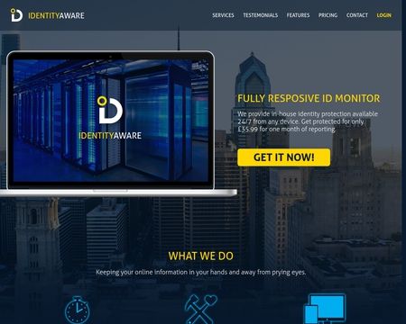 website thubmnail of IdentityAware.co.uk