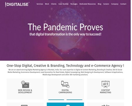 website thubmnail of Idigitalise