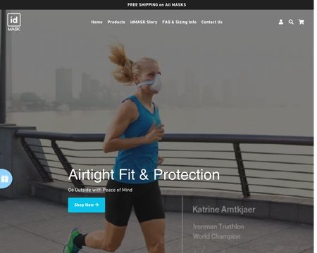 website thubmnail of iD Masks