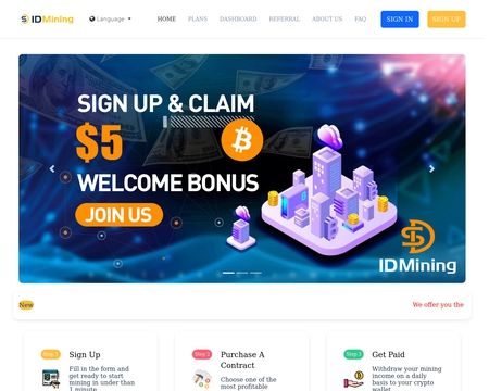 website thubmnail of Idmining