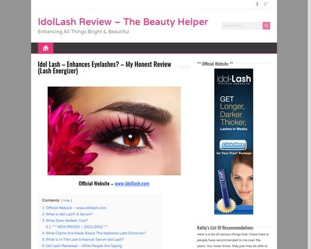 Idol Lash Review