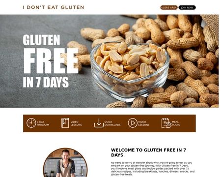 website thubmnail of Idonteatgluten