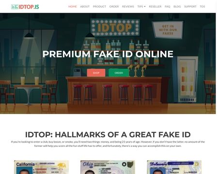 website thubmnail of Idtop.is