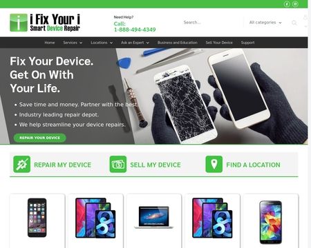 website thubmnail of iFixYouri