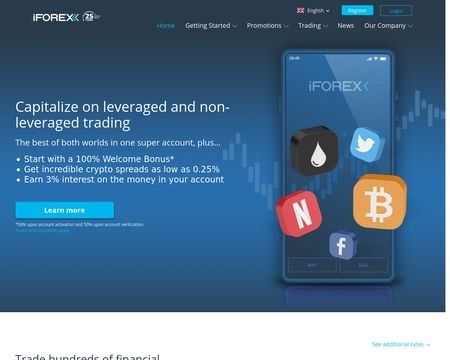 website thubmnail of Iforex