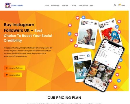 website thubmnail of IG Followers UK