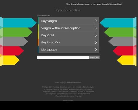 website thubmnail of Igroupbuyonline