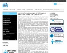 Thumbnail of InternationalJournalofTechnicalResearchandApplications