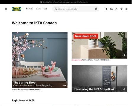 website thubmnail of IKEA CA