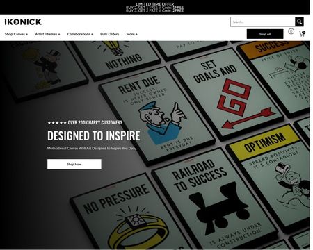 website thubmnail of Ikonick