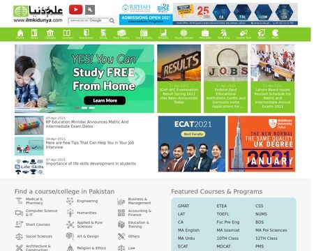 website thubmnail of Ilmkidunya