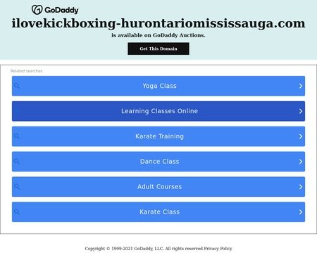 website thubmnail of Mississauga ON Kickboxing Classes