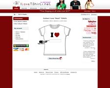 Thumbnail of IloveTshirts.net