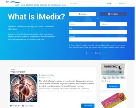 website thubmnail of Imedix