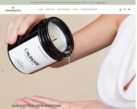 website thubmnail of Immunocologie