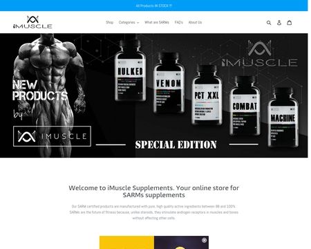 website thubmnail of Imuscle UK