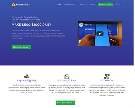 website thubmnail of Inboxdollar.co
