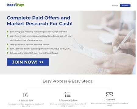 website thubmnail of Inboxpays