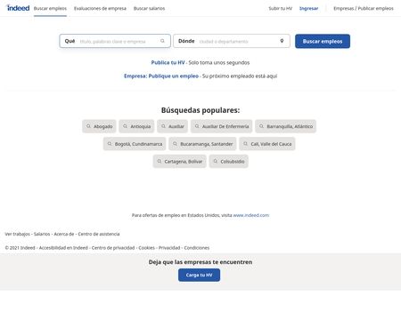 website thubmnail of Indeed.com.co