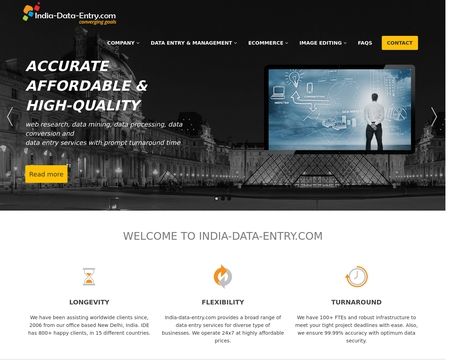 website thubmnail of India-data-entry