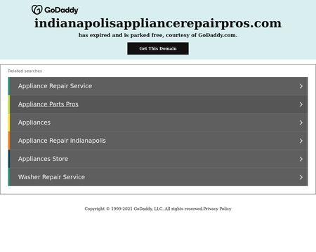 website thubmnail of Indianapolisappliancerepairpros