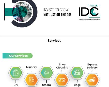website thubmnail of Indian Drycleaning Company
