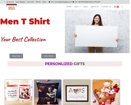 website thubmnail of IndianGiftGuru